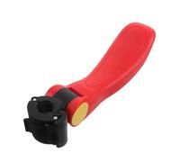 VICASKY Asiento para Patinete Infantil de Plástico Rojo Base Ancha y Altura Ajustable, Diseño Plegable Experiencia Cómoda en Salidas al Aire Libre
