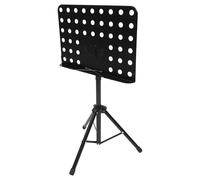 VICASKY Atril para Partituras Soporte Elevable Portátil y Plegable de Acero y Abs Negro Adecuado para Tocar Guitarra y Libros de Música
