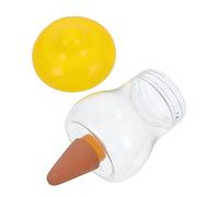 VICASKY Autoregador compacto para plantas, sistema de riego automático con diseño de hongos amarillos para plantas en macetas y vacaciones, fácil manejo