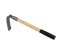 VICASKY Azada de jardín con mango de madera, herramienta manual ergonómica engrosada para malas hierbas y trabajos de plantación al aire libre y práctico para los amantes del jardín