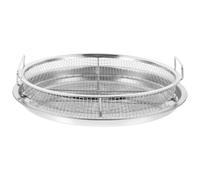VICASKY Bandeja de Acero Inoxidable para Barbacoa Resistencia a Altas Temperaturas y Circulación de Aire, Adecuado para Asados al Aire Libre y Horneados