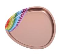VICASKY Bandeja de almacenamiento para herramientas de manicura, bandeja clasificadora de perlas, bandeja multiusos para la cocina, cubiertas de tabletas, bandeja rectangular de color, cosméticos