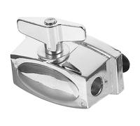 VICASKY Base Para Kit De Bases De Percusión Base De Caja De Instrumentos Piezas De Batería Soporte De Montaje De Tom Drum De Tom Partes De L18 Hierro Plateado Kit De Batería