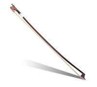 VICASKY Bastón de Violín 1/4 de Madera Marrón Crin de Caballo Mongol para Principiantes, Accesorio de Reemplazo para Instrumento Musical, Adecuado para Práctica y Aprendizaje