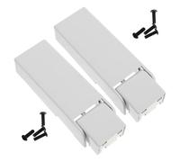 VICASKY Bisagra de resorte de la puerta del refrigerador metálica para reemplazo de bisagra congelador, kit de 2 piezas, suave, repuesto para frigorífico y nevera de dos puertas