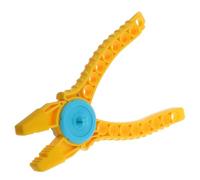 VICASKY Bloques de construcción Accesorios Herramienta Para Bloques de Construcción Piezas Técnicas Juegos de Bloques de Construcción Plástico Estable Manipulación Sin esfuerzo Amarillo