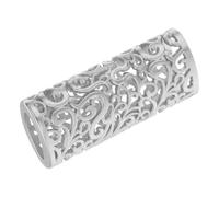 VICASKY Bolsa de Metal para Encendedor, Estuche de Encendedor Vintage Compatible con BIC, protección para Viajes al Aire Libre y Uso Diario, Funda metálica portátil en Color Plata