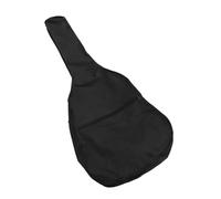 VICASKY Bolsa para Guitarra Folk Oxford Resistente Diseño Acolchado y Ligero con Bolsillo Pequeño para Accesorios Mochila Negra para Transporte Seguro