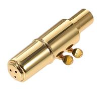 VICASKY Boquilla de metal para saxofón alto, duradera y precisa para una calidad de sonido óptima y un juego cómodo, adecuado para saxofonistas altos, accesorios de instrumentos musicales