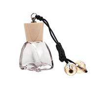VICASKY Botella de perfume vacía - 12 ml botella de perfume decorativa para coche - cristal interior de coche idea de regalo