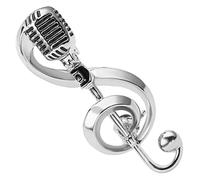 VICASKY Broche de notas musicales, regalos de graduación, Mochilas para mujer, mochila para mujer, pin de solapa decorativo, regalo conmemorativo, broche para insignias para mujeres, 4.00X1.50X1.00CM