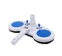 VICASKY Cabezal Ligero y Resistente de Plástico Azul de Succión y Limpieza de Piscinas Adecuado para Celebracion Verano en Piscinas y Estanques Estanques
