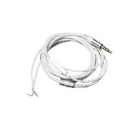 VICASKY Cable con 20 Núcleos y Micrófono de Reparación de Auriculares DIY de Cobre Anóxico Lc-ofc Alta Elasticidad y Resistencia, Material Pvc para Uso Diario