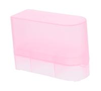 VICASKY Caja de almacenamiento para cabezal de lijado, estuche de pulido, funda para manicura, organizador de brocas de uñas, cabezal de lijado, maletín organizador de taladros, estuche organizador de