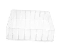 VICASKY Caja de Almacenamiento para Sombras de Ojos Organizador de Cosméticos de Acrílico Caja Desmontable de Compartimentos para Paleta de Sombras de Ojos para Dormitorio