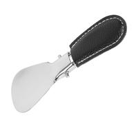 VICASKY Calzadores y Funda Protectora de Pu Portátiles de Zapatos de Acero Inoxidable Diseño Plegable para Mujeres y Personas Mayores, Adecuado para Botas y Uso Diario