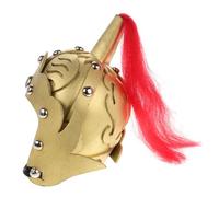 VICASKY Casco general antiguo casco de soldado cosplay sombrero ruso de gladiador cosplay Disfraz de guerrero medieval del ejército para niños el plastico