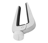 VICASKY Cejilla Ajustable Para Guitarra De 6/12 Cuerdas Metal Plateado, Compatible Guitarra Acústica, Clásica, Eléctrica, Accesorio Para Afinación Precisa y Uso Versátil Interpretación