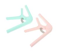 VICASKY Cejilla para guitarra acústica, juego de cejilla para guitarra eléctrica, clip universal para guitarras, ukeleles, afinador, accesorios ligeros, fáciles de usar