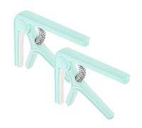 VICASKY Cejillas Para Guitarra y Ukelele Kit De Accesorios Tensión De Resorte Capo Antideslizante 2 Unidades