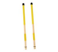 VICASKY Cepillo De Percusión De Madera Baquetas Duraderas Palillo De Bambú Para Batería Baqueta De Madera Para Practicar