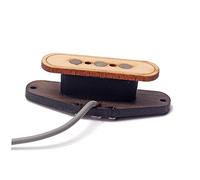VICASKY Cigar Box Guitar Pickup De Madera De Arce Para De Tres Cuerdas Repuesto De Accesorios Musicales Color Marrón