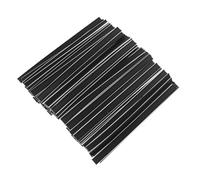 VICASKY Clip de Sellado para Bolsas de Café y Alimentos, Tiras de Sellado de 14 Cm, Color Negro, Paquete de 100 Unidades, Práctica Abrazadera para Almacenamiento y Conservación en Cocina