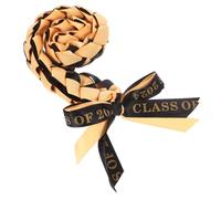 VICASKY Collar de guirnalda de cinta, collares de graduación, honor robado, guirnalda de flores robada, accesorios para fiestas, graduación trenzada, formando accesorios de vestir, 120.00X4.50X0.50CM