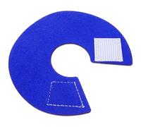 VICASKY Collar Protector Antipicoteo para Loros Cono de Cuello Azul para Protección de Plumas Tamaño Mediano Material Microfibra Collar Restaurador para Aves Adecuado para