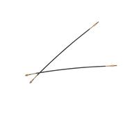 VICASKY Cordal para Cello de Acero Negro Compatible Modelos 4/4 y 3/4 2 Piezas Accesorios Duraderos y Fáciles de Usar para Instrumento Musical