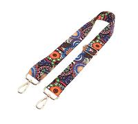 VICASKY Correa De Banjo Estampado Floral Accesorio Vintage Para Instrumentos Musicales Para Actuaciones Al Aire Compatible Varios Instrumentos