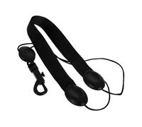 VICASKY Correa de Cuello para Instrumentos de Viento de Nailon Negro Ajustable y Portátil con Gancho Giratorio para Músicos Profesionales y Principiantes
