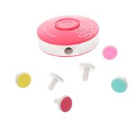 VICASKY Cortaúñas Eléctrico Para Bebés Recargable Led Lijado Automático Seguro Compacto y Portátil Para Manicura y Pedicura Infantil Cabezas De Pulido