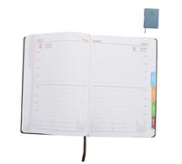VICASKY Cuaderno Planificador Diario y Semanal A5 para Oficina y Escuela | Programación por Horas, Organización de Actividades, Papel de Escritura Suave, Azul, Estilo Profesional Moderno