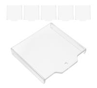 VICASKY Cubierta Protectora Transparente Instalación Sencilla, 6 Piezas y Puntos de Llamada Manual para Alarma contra Incendios Compatible Interruptores Ignífugos para Espacios