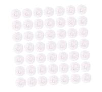 VICASKY Cubiertas Delgadas Para Micrófono No Tejidas De 100 Piezas, Diseño u, Antiviento y Resistentes Al Agua, Protección Ligera Para Micrófonos Ktv y Karaoke