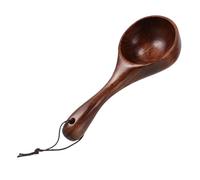 VICASKY Cuchara de madera, cucharas de harina de agua, para bidón, sales de baño, cucharas de sal, cucharas de sal, cuchara de agua, cuchara de agua, cuchara de madera, café