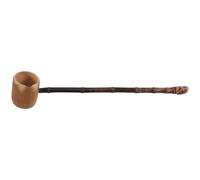 VICASKY Cucharón de Agua de Bambú y Resistente para Evitar Quemaduras Fácil de Transportar Mango Largo para Ceremonias de Té y Cocina