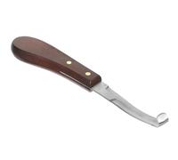 VICASKY Cuchillo Resistente al Desgaste de Doble Filo para Pezuñas de Ganado, Herramienta para Herrar Caballos y Recortar Cascos en Pastos y Granjas
