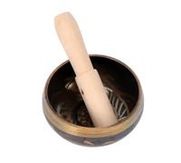 VICASKY Cuenco Budista Tibetano Para Meditación Yoga y Relajación Con Cuenco De Meditación Con Diseño Para Ceremonias y Prácticas Espirituales