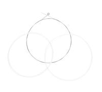 VICASKY Cuerdas de Balalaika de Nylon Blanco, Pack de 3 Piezas, Resistentes Alta Penetración para Músicos Profesionales y Reemplazo Duradero