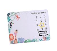 VICASKY de franela para fotos de hitos mensuales Lindo accesorio de fondo fotográfico para recién nacidos, versátil, se puede utilizar como para dormir, de lactancia y más