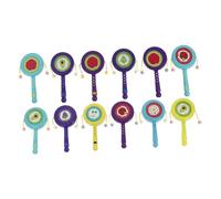 VICASKY de Mano de Plástico para Bebés Juguete Educativo 12 Piezas Juguetes Musicales de Dibujos Animados para la Ritmo Niños Pequeños
