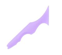 VICASKY Delineador de ojos de silicona multifuncional para maquillaje preciso, herramienta reutilizable para apoyar aplicaciones de lápiz labial y rímel para principiantes