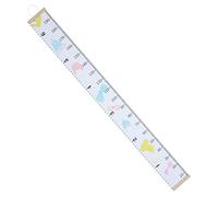 VICASKY Detección de altura colgante de pantalla de imagen dispositivo papel neón decoración de recompensa infantil LED falsa planta solar artificial pegatinas de pared orinal gráfico regla lienzo de