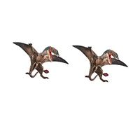 VICASKY Dinosaurio Fak 2 Unids Simulación De Dinosaurios Modelos Dinosaurio Figura De Acción Pteranodon Realista Vuelo Figuras De Dinosaurio Pterodáctilo Juguetes Niño Plástico Sin Dientes Accesorios