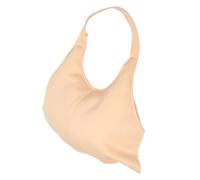 VICASKY Disfraz de Barriga Falsa de Papá Noel Beige de Poliéster Vientre Acolchado para Fiestas Navideñas, Accesorio Seguro que Realza el Disfraz en Eventos Temáticos