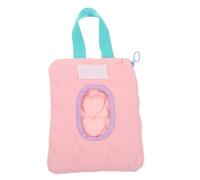 VICASKY Dispensador de Toallitas Húmedas Recargable Soporte para Toallitas Húmedas Bolsa de Viaje para Bebés Práctica Caja de Pañuelos Extraíble Material Uso el Coche o Casa