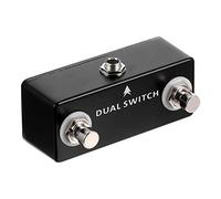 VICASKY efectos de guitarra doble pie pedal de looper de guitarra ídem pedal de guitarra pedal guitarra pedalera guitarra accesorio de instrumento herramienta de instrumento Metal Black