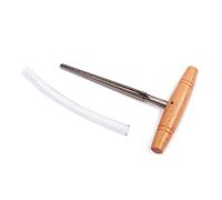 VICASKY Escariador Para Guitarra Cónico Pasador Agujero Brocas Para Carpinteros Mango De Madera Y Mango T